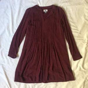 Long-Sleeve Boho Peasant Dress